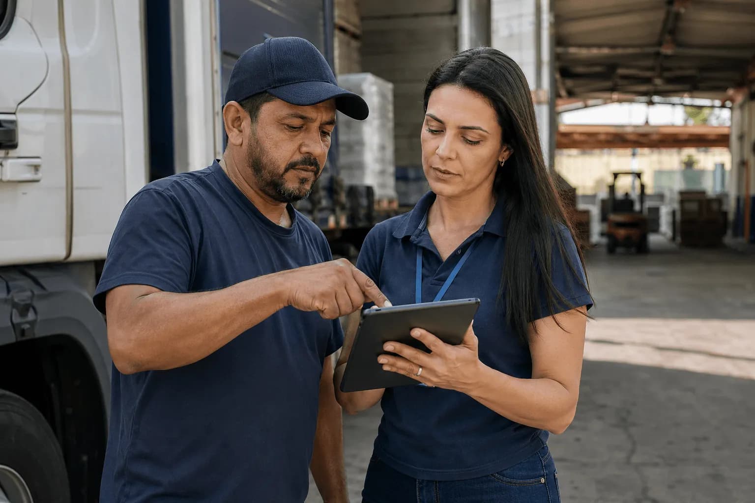 Agenciador de cargas conectando embarcadores e transportadores pela plataforma WebFrete